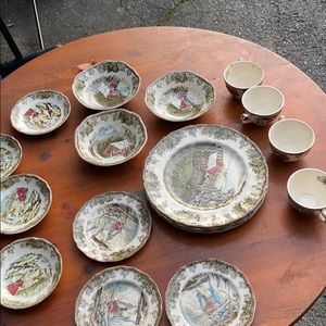 Johnson Bros China Vintage Dinner and tea set